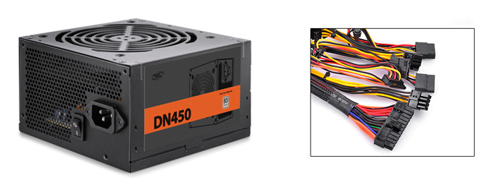 Nguồn Deepcool DN450 450W 80 Plus White (DP-230EU-DN450)