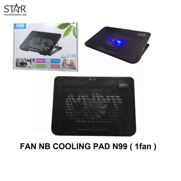 Đế Tản nhiệt Laptop Cooler Pad N99