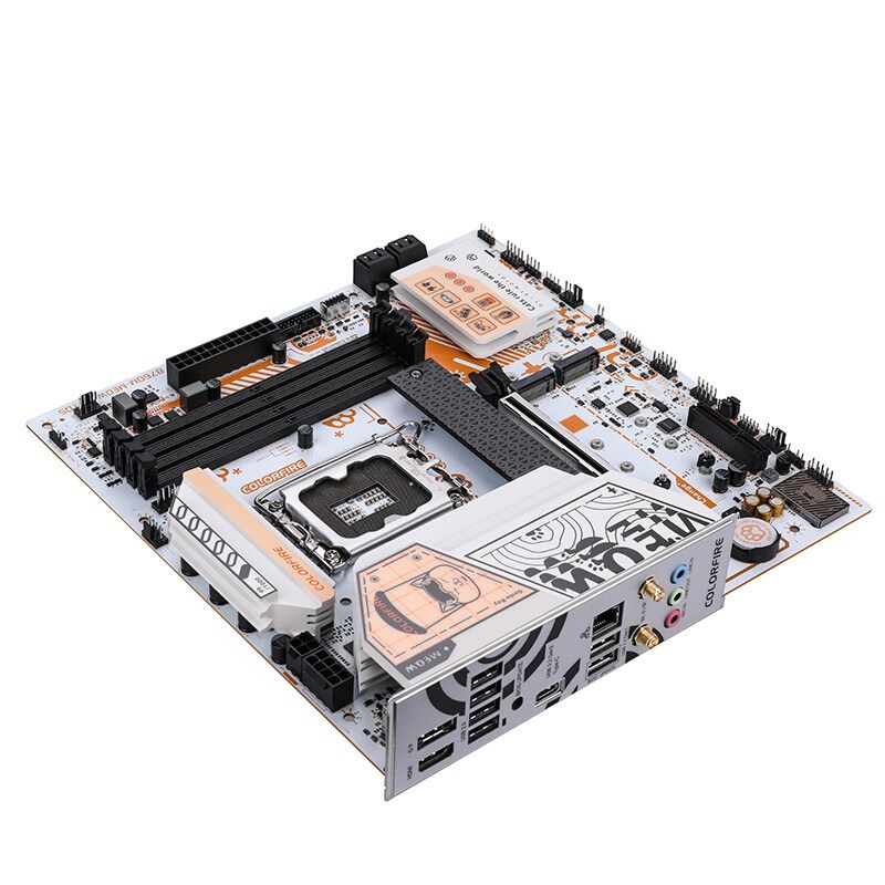 Mainboard Colorfire B760M-Meow WiFi D5 Orange – TINHOCNGOISAO.COM
