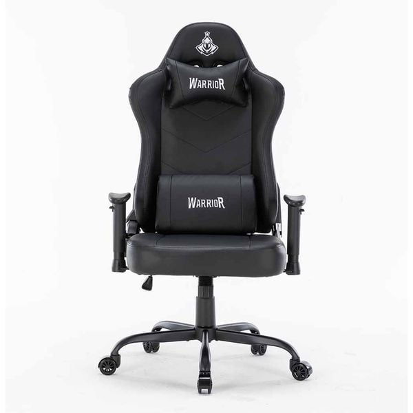  Ghế gaming WARRIOR Raider WGC207 | Đen, 120kg, Chân xoay, Da PU 