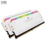  Ram PC Corsair Dominator Platinum RGB Ver 5.38 16GB DDR4 3200MHz (CMT16GX4M2C3200C16W) (2x8GB, white) 