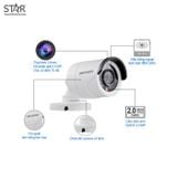  Camera Thân HDTVI 2MP Hikvision DS-2CE16D0T-IR vỏ sắt 