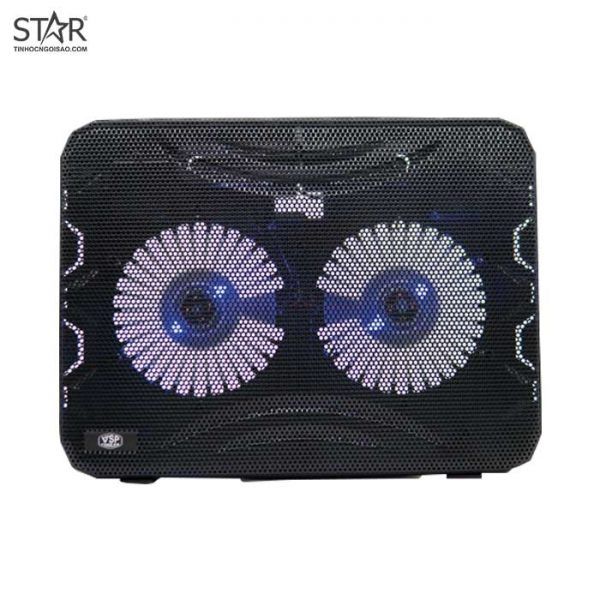 Đế tản nhiệt Laptop VSP Notebook Cooler Pad N21 RGB