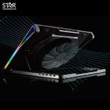  Đế tản nhiệt Laptop VSP Notebook Cooler Pad N33 RGB 