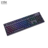  Bàn Phím Cơ Durgod V104S RGB Cherry Blue Switch (Đen) 