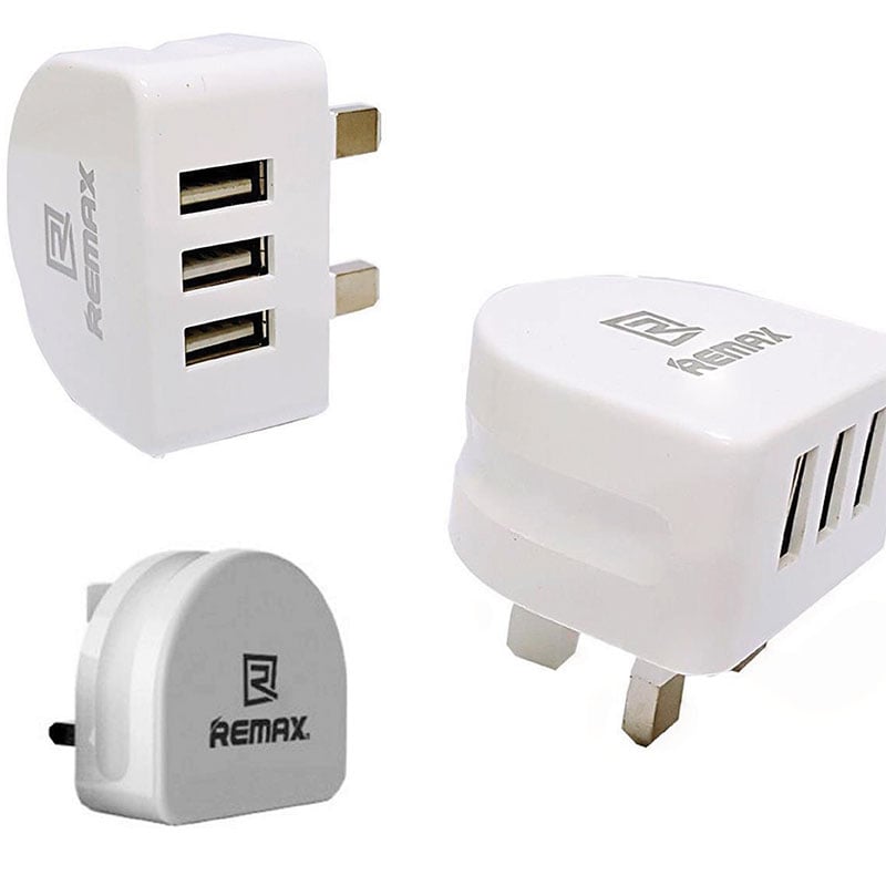 Cóc Sạc Remax RP-U31 Moon 3.1A 3 Cổng USB