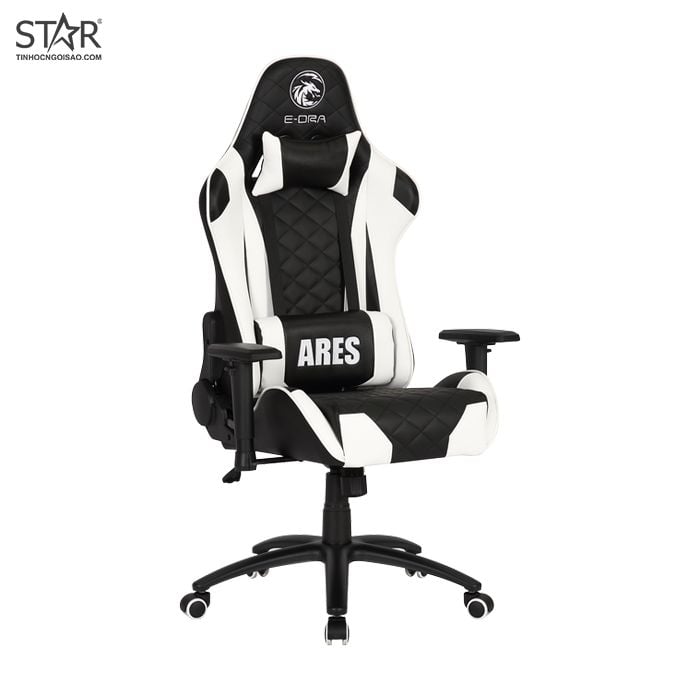 Ghế Gaming E-Dra Ares EGC207 (Đen Trắng)