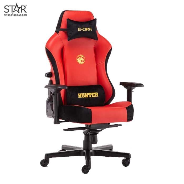 Ghế Gaming E-Dra Hunter EGC206 (Đỏ Đen)