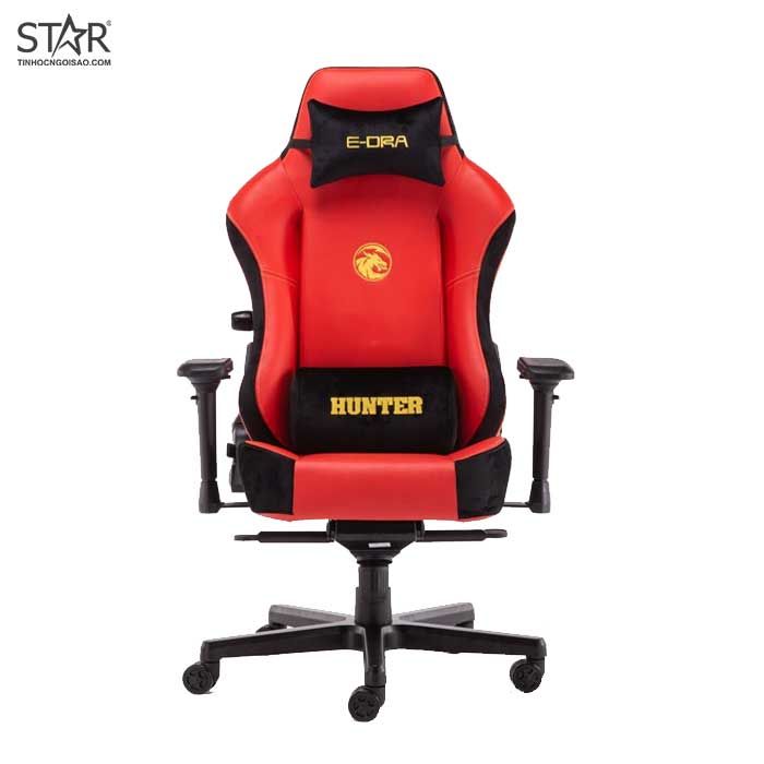 Ghế Gaming E-Dra Hunter EGC206 (Đỏ Đen)