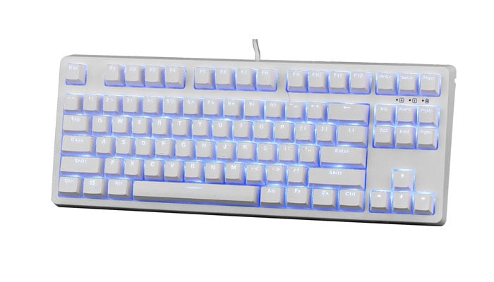 Bàn Phím Cơ E-Dra EK387 Ice White Gaming