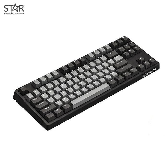 Bàn Phím Cơ E-Dra EK387 Pro Gaming Blue Switch TKL (Đen)