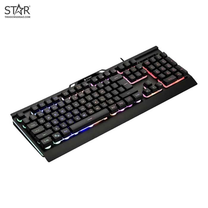 Bàn Phím Giả Cơ E-Dra EK701 RGB Gaming (Đen)