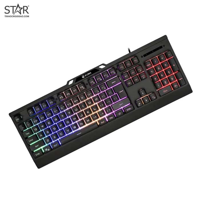 Bàn Phím Giả Cơ E-Dra EK701 RGB Gaming (Đen)