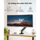  Giá treo màn hình E-Dra EMA7302 - Màu đen | 22 -34 inch 