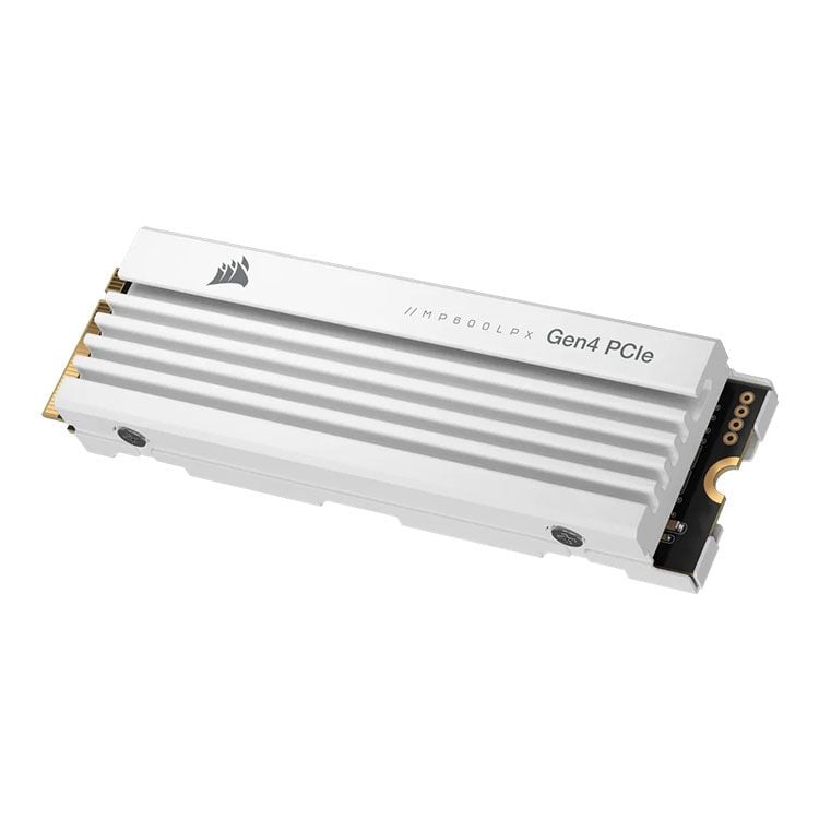 Ổ cứng SSD Corsair MP600 PRO LPX 4TB PCIe Gen4 x4 NVMe M.2 SSD White - PS5* Compatible (CSSD-F4000GBMP600PLPW)