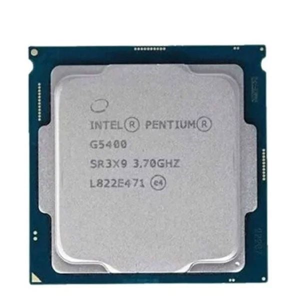  CPU Intel Pentium G5400 QSD | 3.70GHz, 4M, 2 Cores 4 Threads (QSD) 