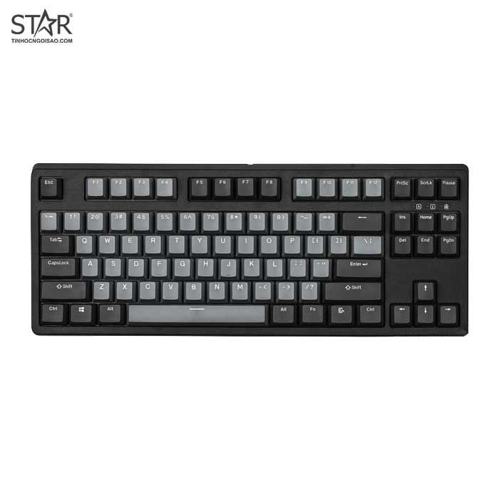 Bàn Phím Cơ E-Dra EK387 Pro Cherry Blue Switch TKL (Đen)