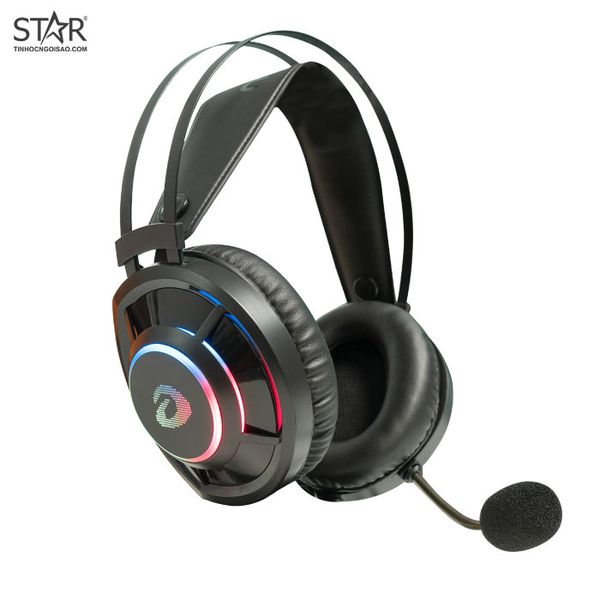 Tai nghe Gaming Dare-U EH469 7.1 | Có dây, Over-ear, RGB, Đen 