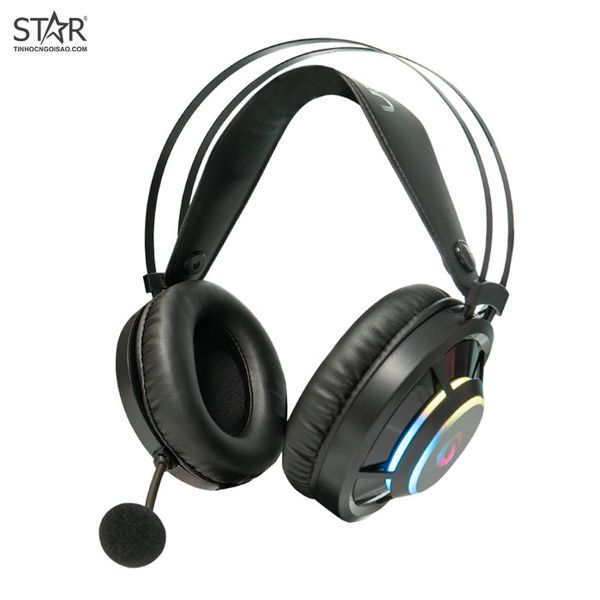  Tai nghe Gaming Dare-U EH469 7.1 | Có dây, Over-ear, RGB, Đen 