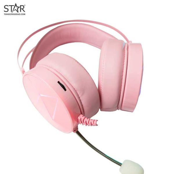  Tai Nghe Gaming Dare-U EH722S 7.1 RGB Queen - Pink 