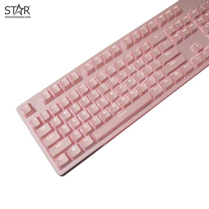 Bàn Phím Cơ E-Dra EK3104 Dream Pink Led Gaming Blue Switch (Hồng)