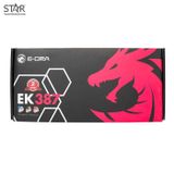  Bàn Phím Cơ E-Dra EK387 Gaming Led TKL Blue Switch (Đen) 
