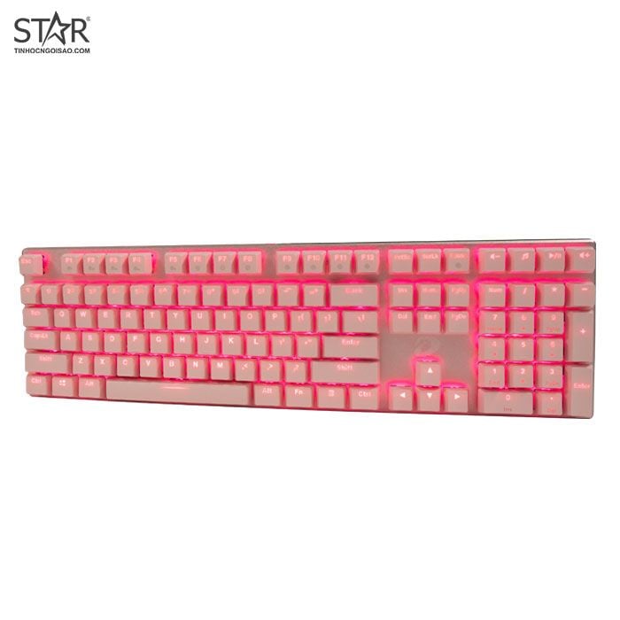 Bàn phím cơ Gaming DareU EK810 (Brown Switch) - Pink (Pink Led)