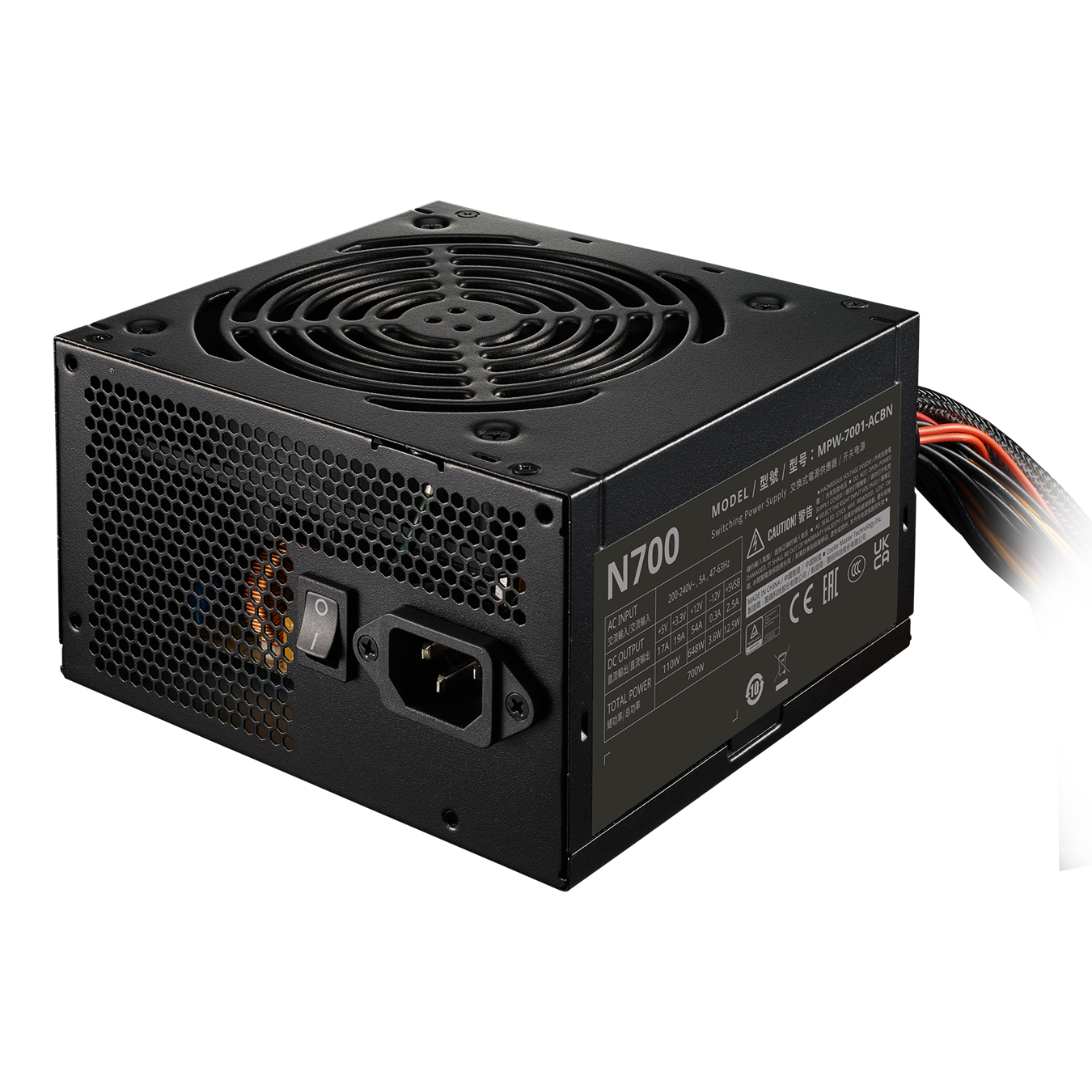 Nguồn máy tính 700W Cooler Master Elite NEX 700 230V (MPW-7001-ACBN-B) –  tinhocngoisao.com
