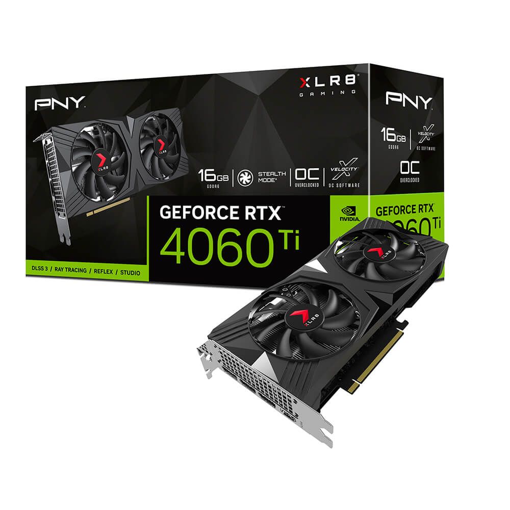 新品 RTX 4060 Ti 16GB PNY PNY GeForce RTX 4060 Ti 16GB XLR8 ゲーミング VERTO EPIC-X
