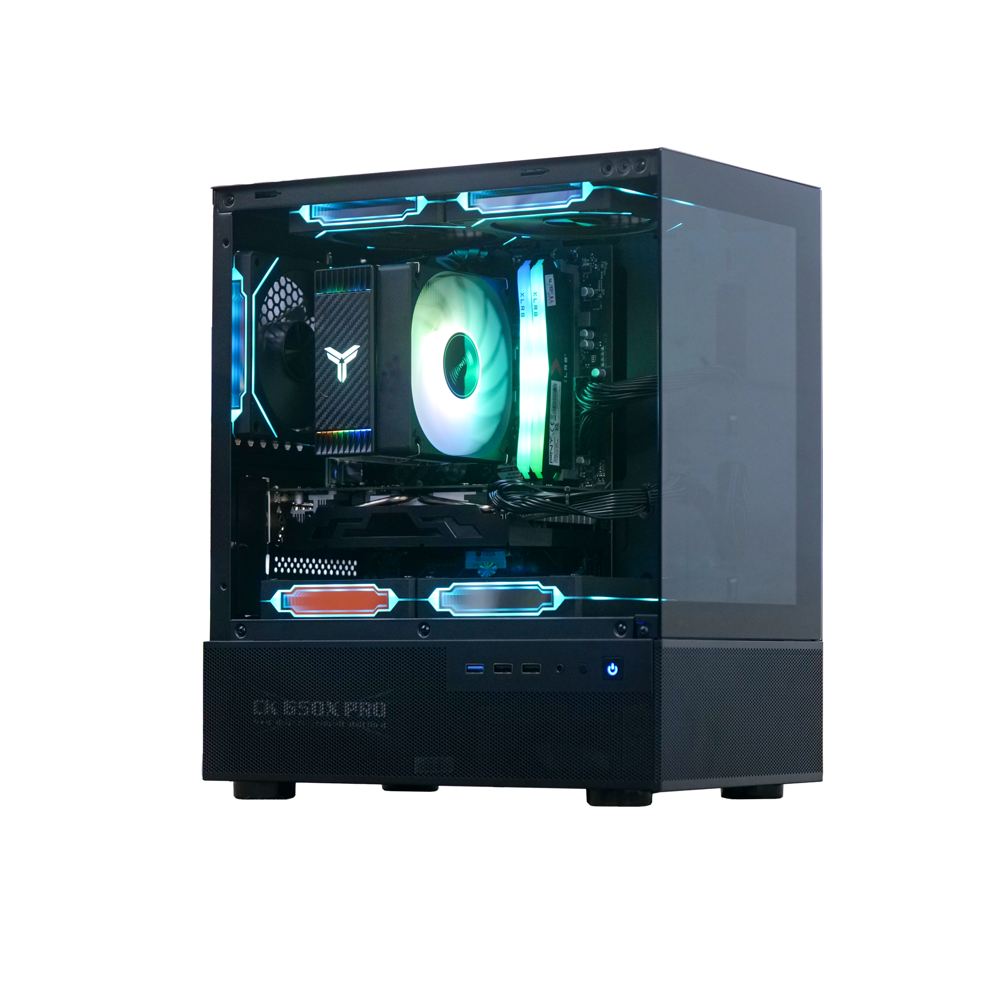 PC Gaming STAR Yasuo | AMD R5 8400F\ RTX 4060\ A620M\ RAM 16GB\ SSD 500GB