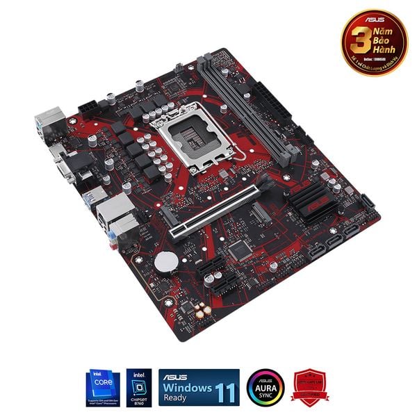  Mainboard ASUS EX B760M V5 DDR4 | LGA 1700, mATX, 2 khe RAM 