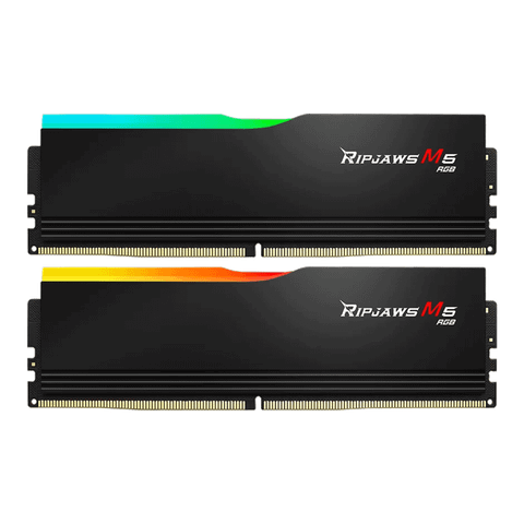 Ram GSkill Ripjaws M5 RGB Black 32GB | 2x16GB,  DDR5, 5200MHz (F5-5200J4040A16GX2-RM5RK)