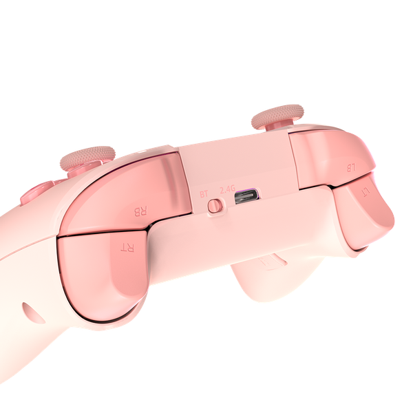  Tay cầm Game Dare-U H105 - Hồng | Triple mode: USB cable + 2.4G + Bluetooth 