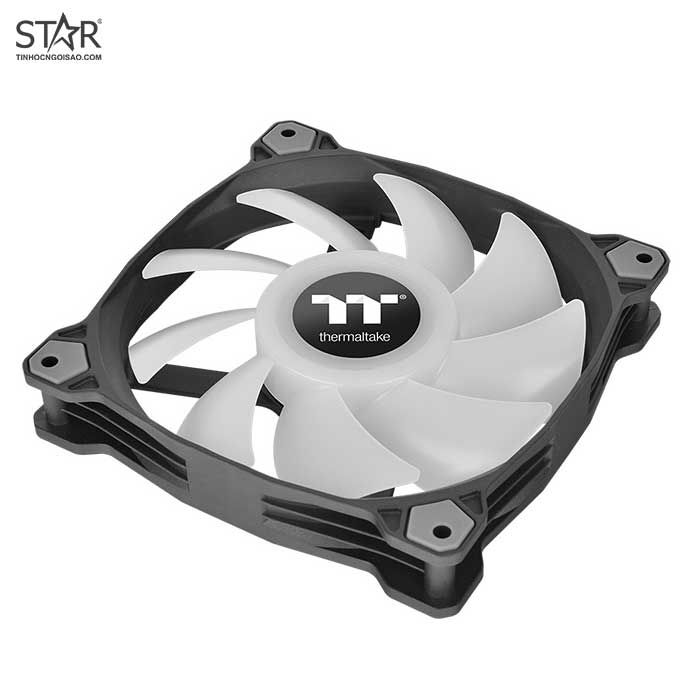 Fan Case Thermaltake Pure Duo 12 ARGB Sync Radiator Fan (2-Fan Pack)-Black