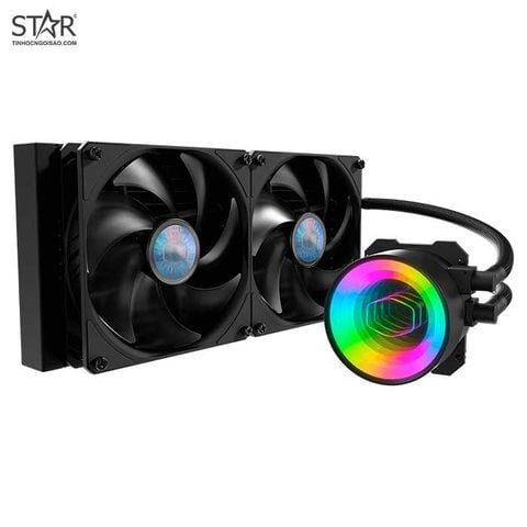 Tản nhiệt nước Cooler Master MasterLiquid ML280 MIRROR | ARGB, Đen