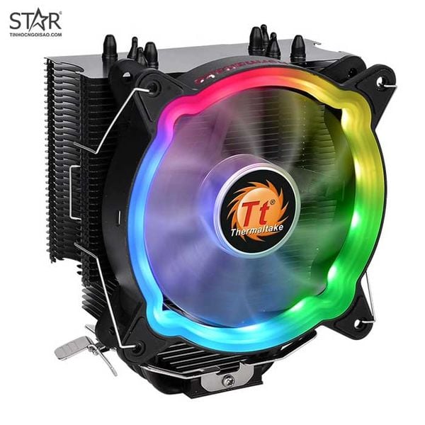  Tản nhiệt khí Thermaltake UX 200 | ARGB, Đen 