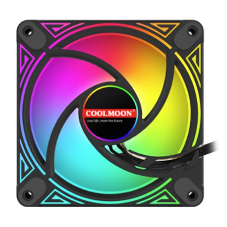 Fan Case Coolmoon DM1 ARGB | Đen (Sync main)