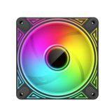  Fan Case Coolmoon DM1 ARGB Reverse | Đen, gió ngược (Sync main) 