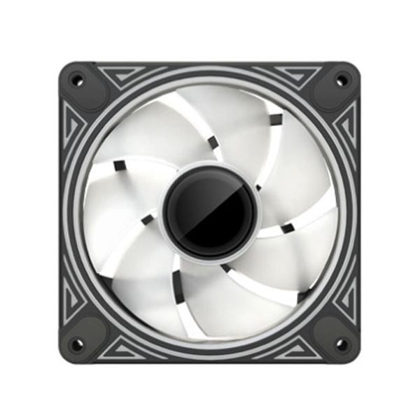  Quạt tản nhiệt PC Coolmoon DM1 | Fan lẻ 120mm, ARGB, Gió ngược, Đen 