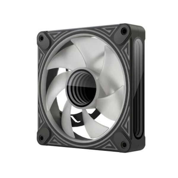  Quạt tản nhiệt PC Coolmoon DM1 | Fan lẻ 120mm, ARGB, Gió ngược, Đen 