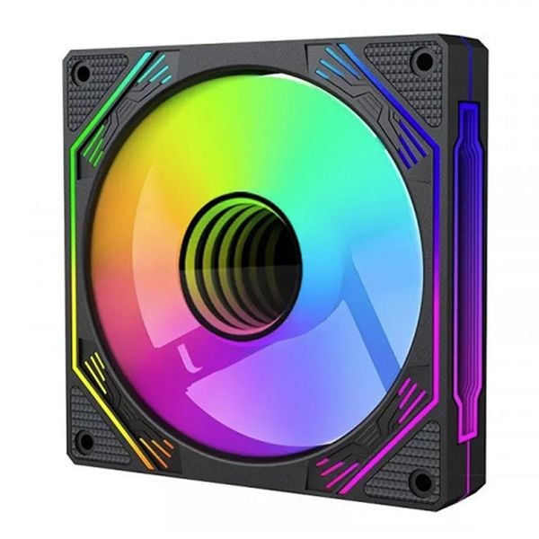  Quạt tản nhiệt PC Redmoon F3 | Kit 5 fan 120mm, RGB, Đen 