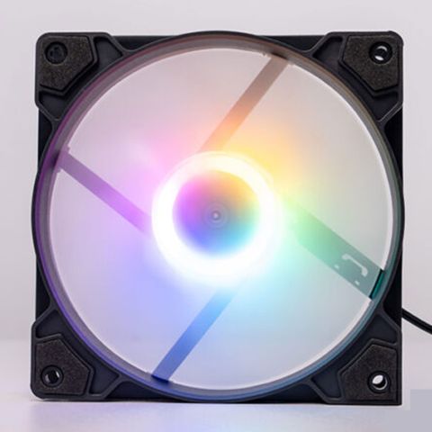 Quạt tản nhiệt PC CoolMoon K8 | Fan lẻ 120mm, ARGB, Đen