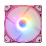  Quạt tản nhiệt PC CoolMoon K8 | Fan lẻ 120mm, RGB, Hồng 