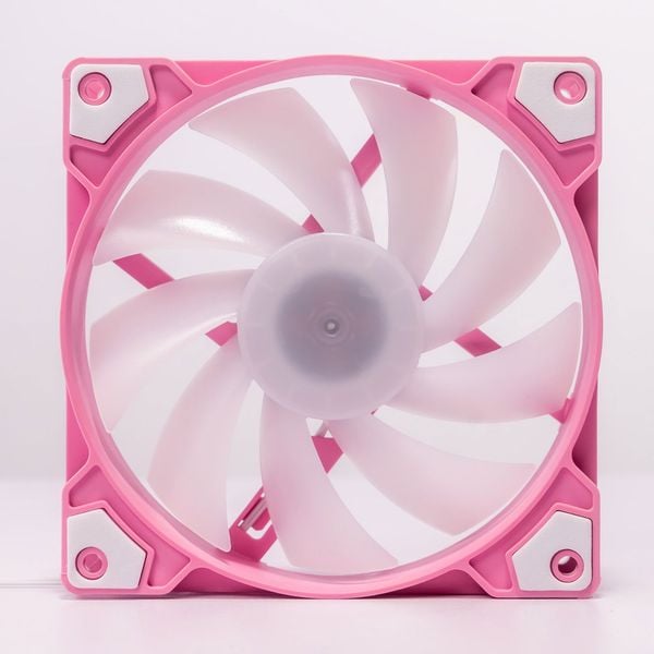  Fan Redmoon K8 - Hồng | 12cm, RGB Fixed 