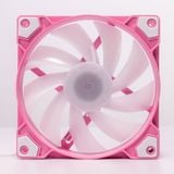  Quạt tản nhiệt PC CoolMoon K8 | Fan lẻ 120mm, RGB, Hồng 