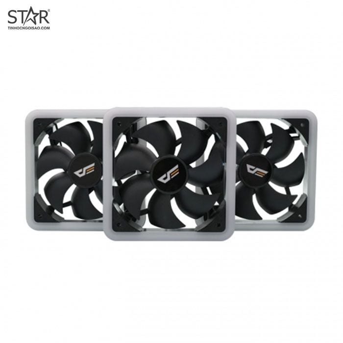 Fan Case Darkflash DF800 RGB 14cm Pack 7 Fan (Hub + Remote)