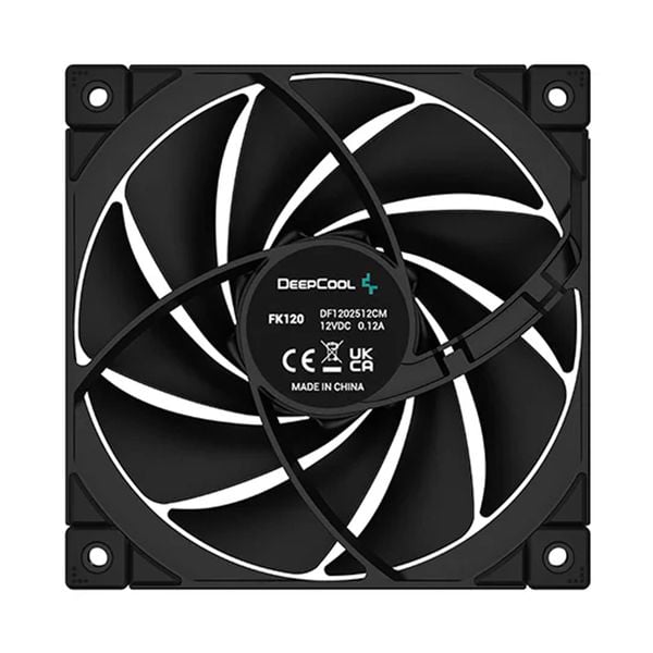  Quạt tản nhiệt PC DeepCool FK120 | Fan lẻ 120mm, RGB, Đen 