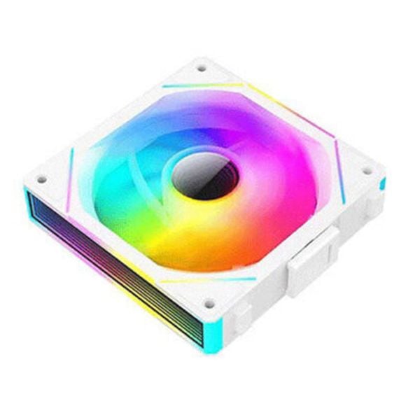  Quạt tản nhiệt PC Leopard S12025 FWD White | Fan lẻ 120mm, ARGB 