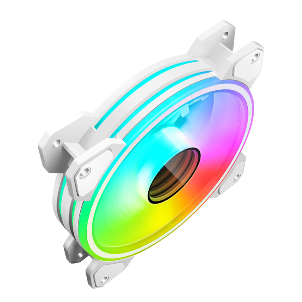 Fan Case LED RGB Coolmoon WF1 | Trắng