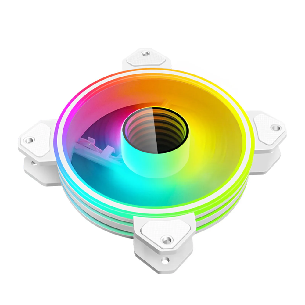 Fan Case LED RGB Coolmoon WF1 | Trắng